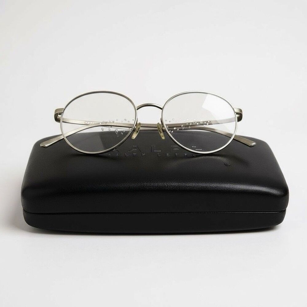 Ralph Lauren RL5116T Matte Silver Eyeglasses Frames with Case 51-18-145mm